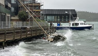 Flights cancelled in Wellington, Taranaki driver injured by fallen tree
