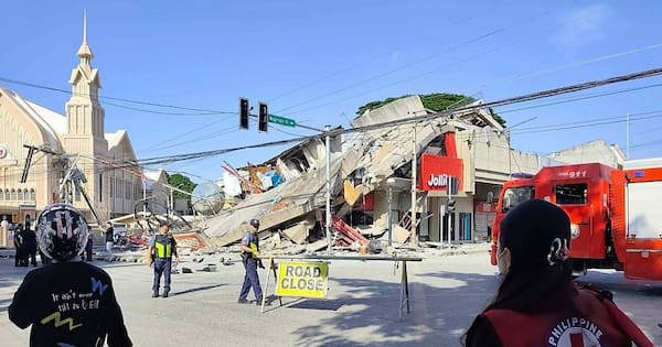 Twelve dead, hundreds injured in Philippines 7.8 earthquake
