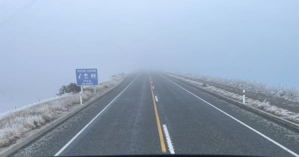 Warning for South Island drivers as icy conditions close roads