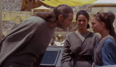 Liam Neeson Qui-Gon Star Wars death scene
