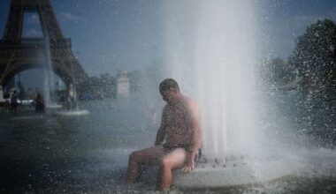 Western Europe bakes under 'heat dome' as temperatures climb