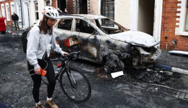 Stabbing suspect appears in court after riots in Northern Ireland