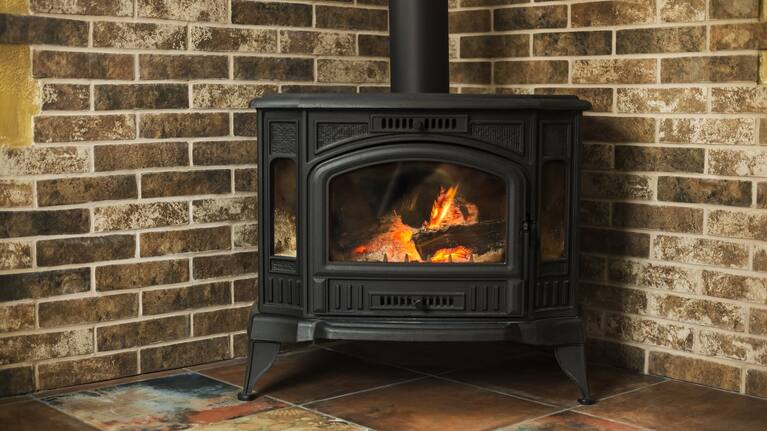 A wood burner (file image).
