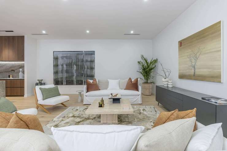 Bidding on the renovated villa on Crummer Road, in Auckland's Grey Lynn, started at $3.5m - above expectations. Photo / Supplied
