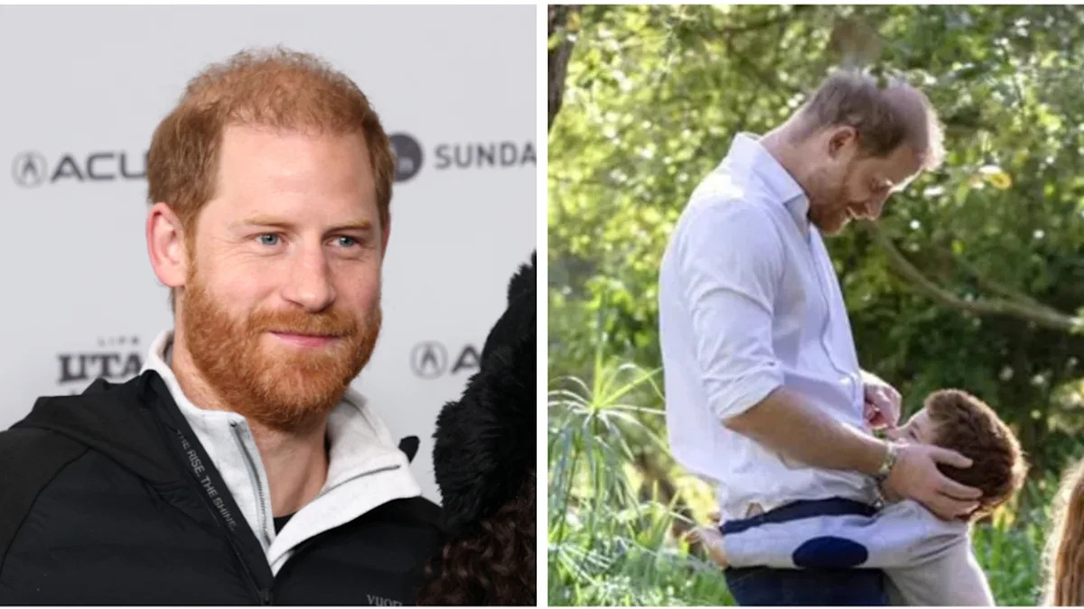 Prince Archie is Prince Harry's double in adorable new family photo