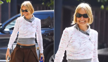 Lara Worthington rocks polarising Gen Z jorts trend in NYC