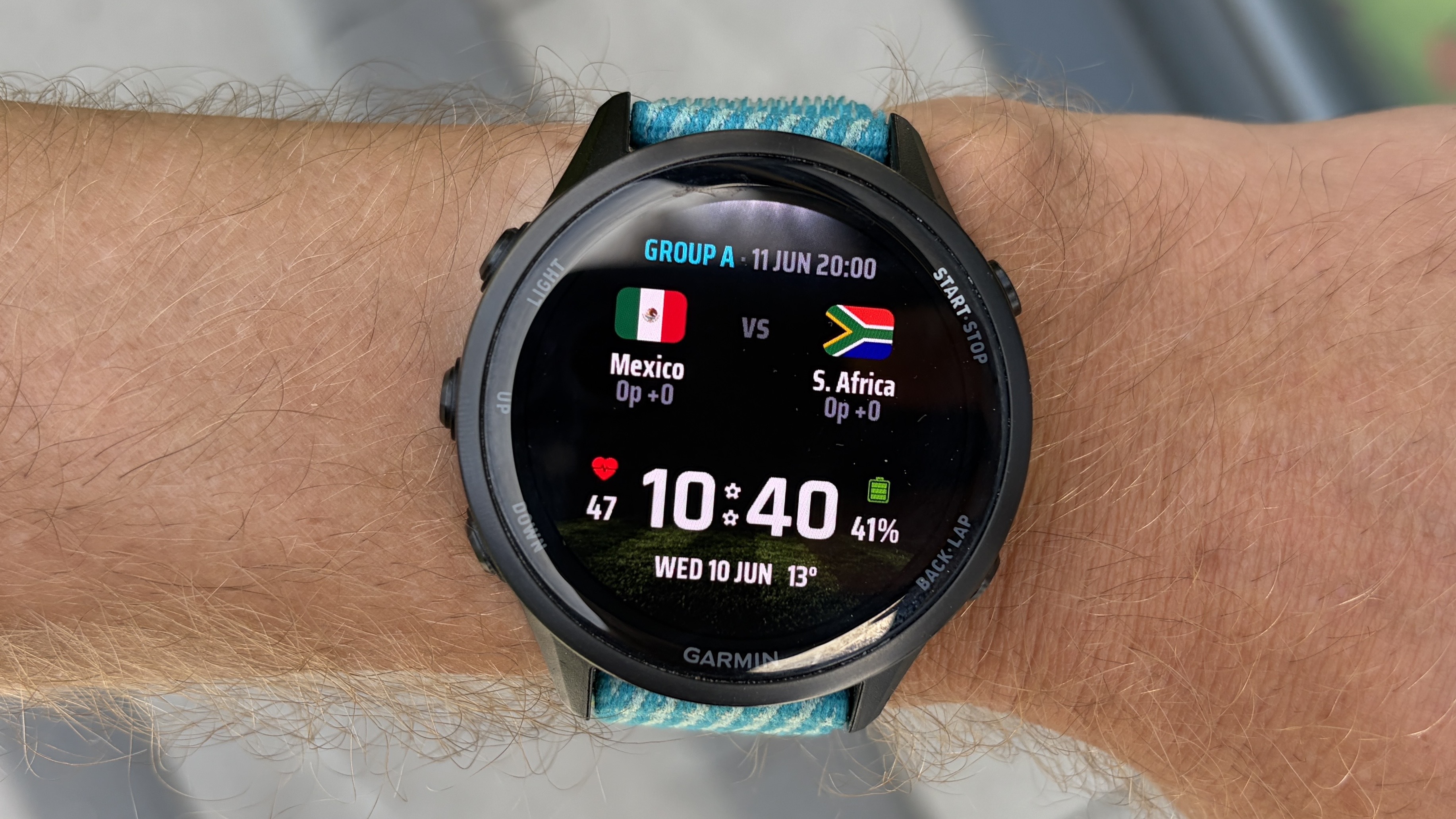 Garmin Forerunner 970 World Cup Watch Face