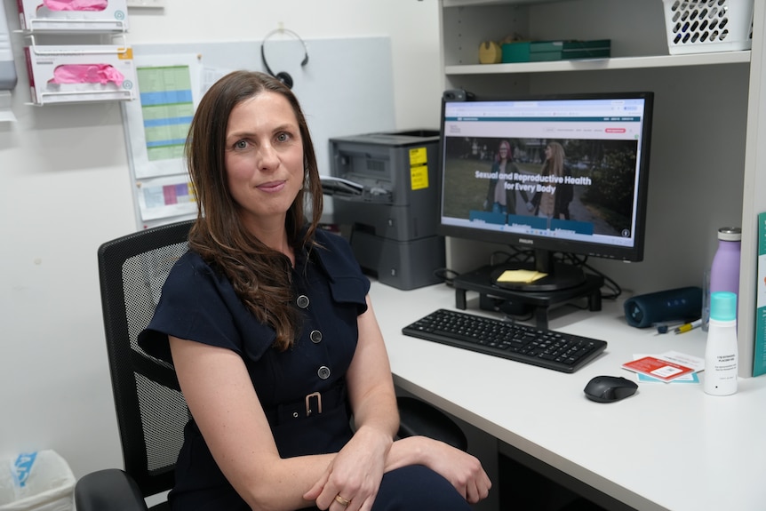 Dr Catherine Moult pictured in her consulting room.