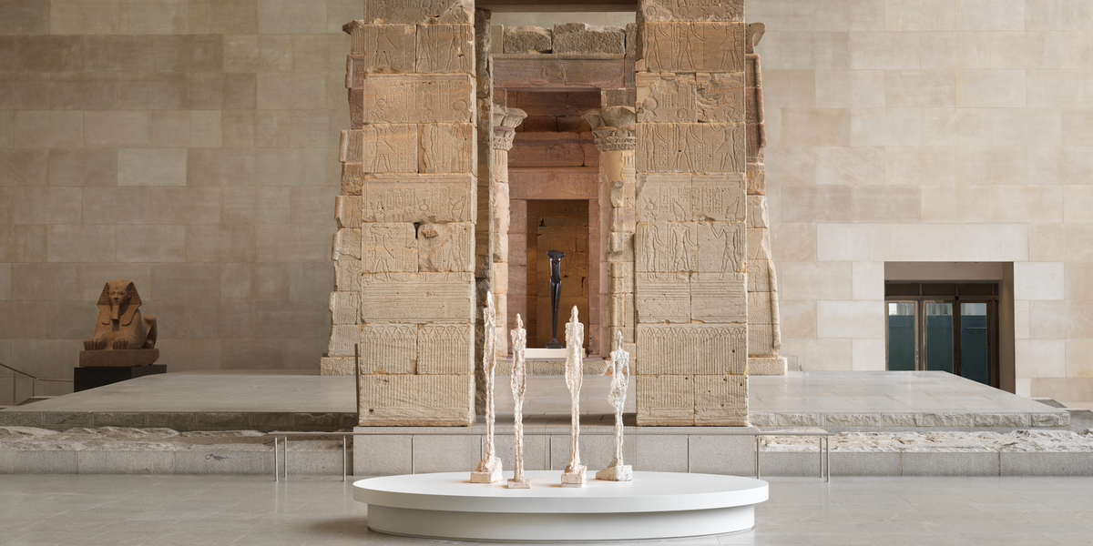Inside The Met’s New Giacometti Exhibit in the Temple of Dendur