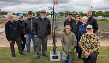 Statue unveiled to honour Jack Heppner's contributions to Altona Community Garden - PembinaValleyOnline.com