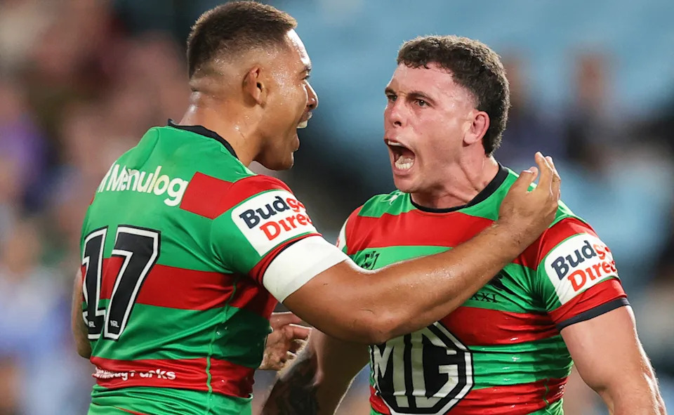 Adam Elliott in action for Souths.