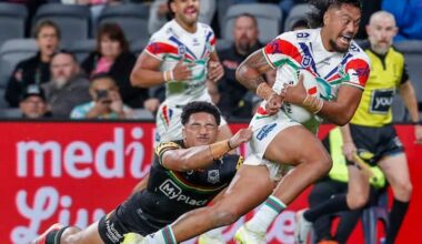 Panthers pip Warriors 20-18 in tense NRL top-of-table contest
