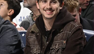 Timothée Chalamet Feeling "Wear and Tear" of NBA Finals: Here's Photo Proof