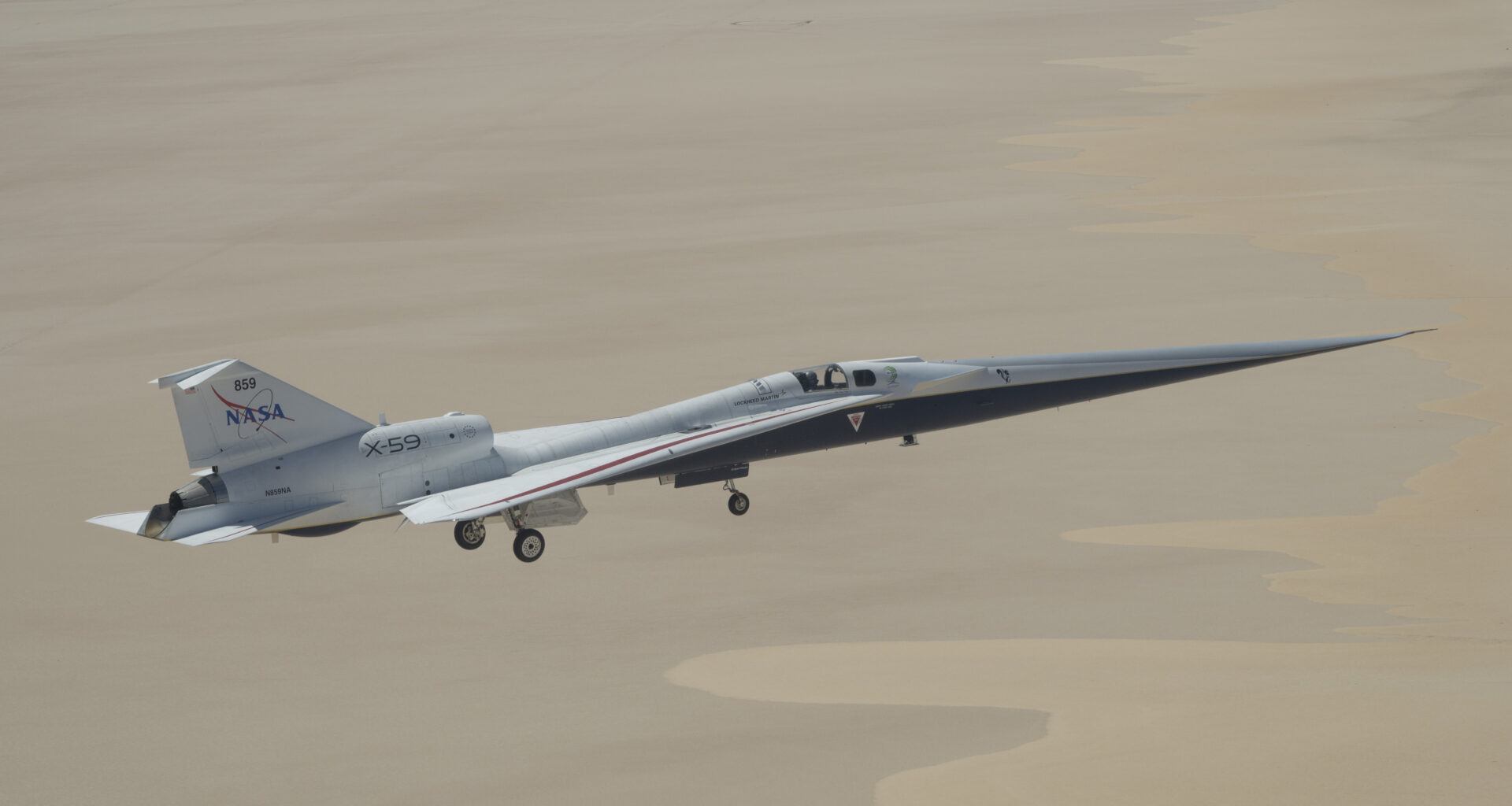 NASA’s X-59 Prepares for First Supersonic Flight  