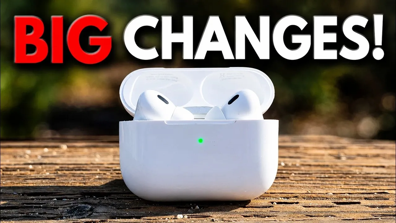 A person adjusting the audio frequencies using the new AirPods EQ.