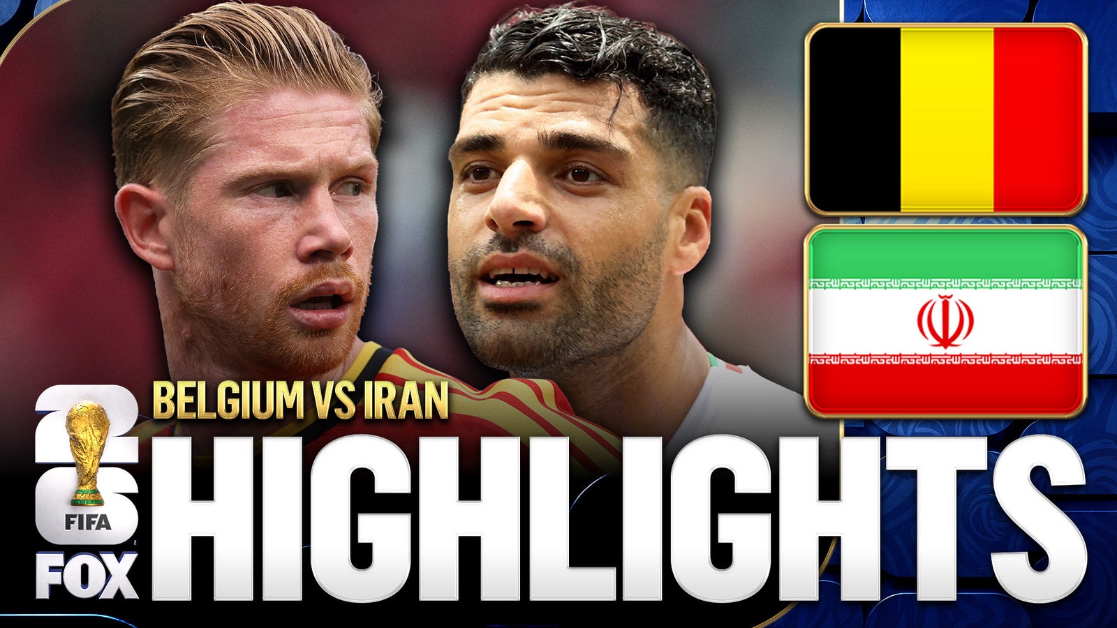 Belgium vs Iran Highlights | 2026 FIFA World Cup™