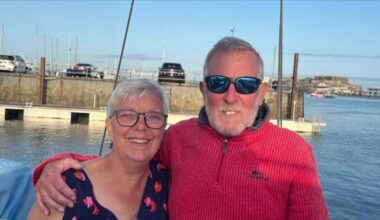 UK couple describe Russian warship firing shots near their yacht