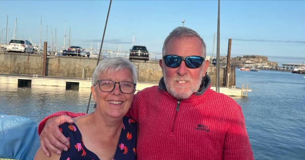 UK couple describe Russian warship firing shots near their yacht