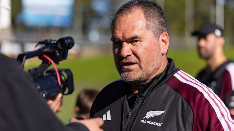 All Blacks head coach Dave Rennie.