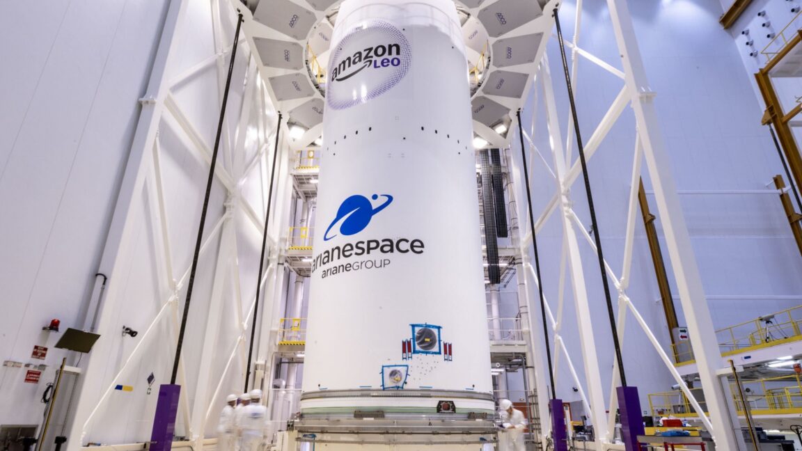 Among the large new rockets Amazon was counting on, only Europe has delivered