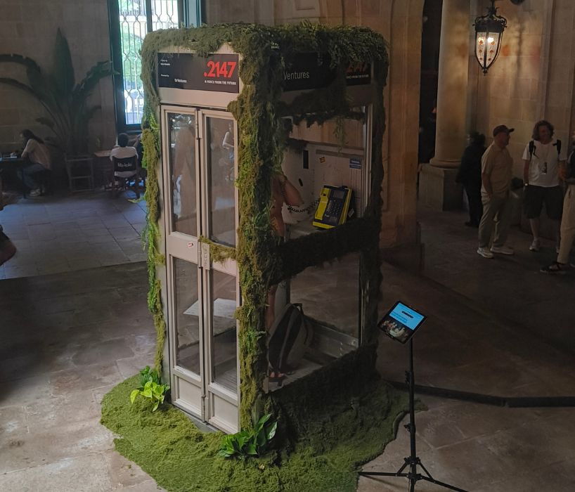 2147: a voice from the future transforms a reclaimed payphone into an AI interface - 1