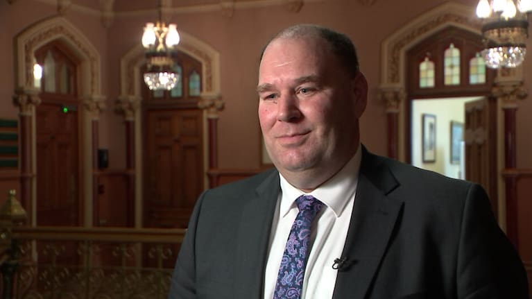 Biosecurity Minister Andrew Hoggard.