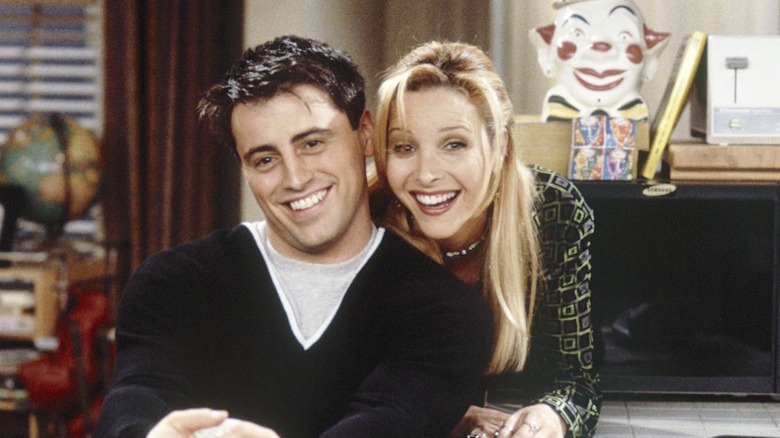 Joey and Phoebe on Friends