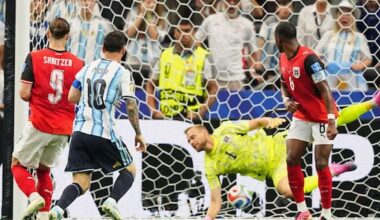 Messi breaks World Cup scoring record with 17th goal for Argentina