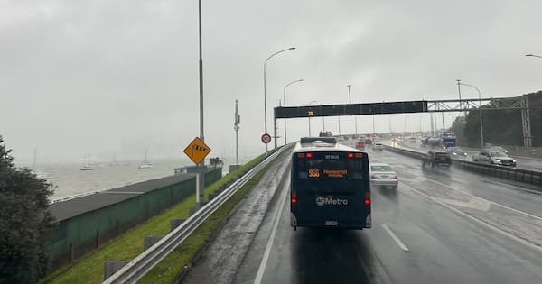 Warning of Auckland Harbour Bridge disruption ahead of 95km/h gusts tomorrow