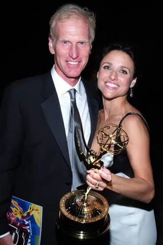 Brad Hall and Julia Louis-Dreyfus during 58th Annual Primetime EmmysCredit: Mathew Imaging/FilmMagic/Getty
