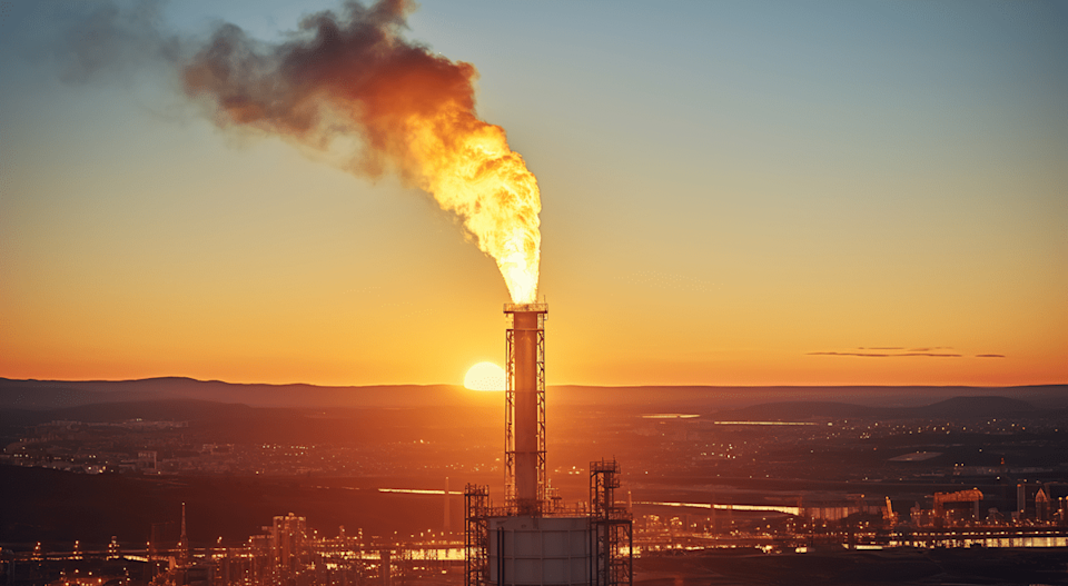 Oil refinery flare ©Adobe Stock Images