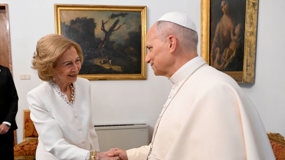 Queen Sofía Honors Princess Irene With Emotional Tribute During Pope Leo XIV Visit