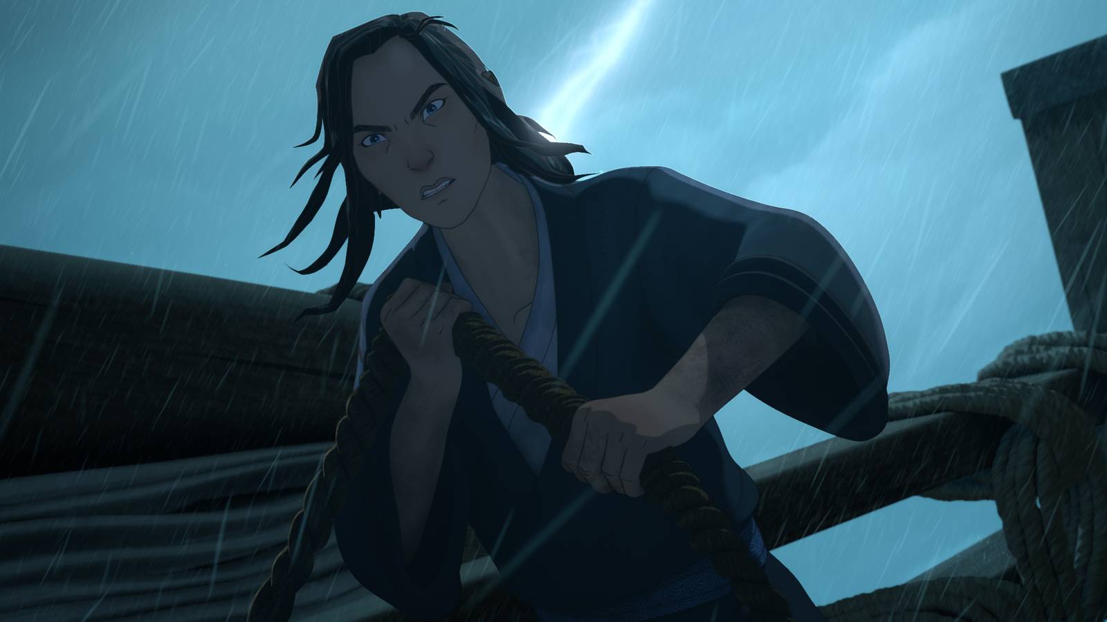 Blue Eye Samurai season 2 new footage takes Mizu to London