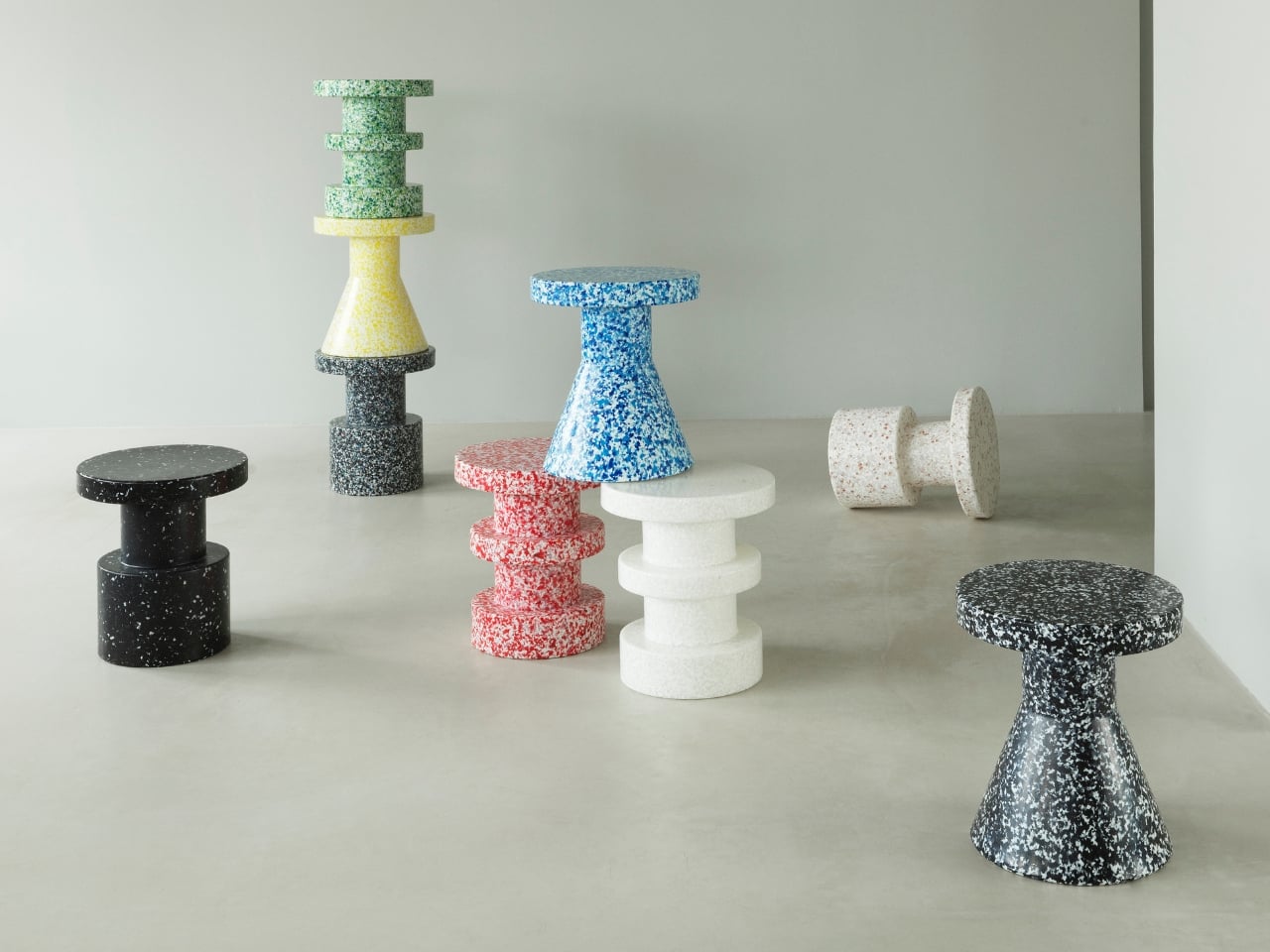The Stool Made From 100% Recycled Plastic That Looks Like Art