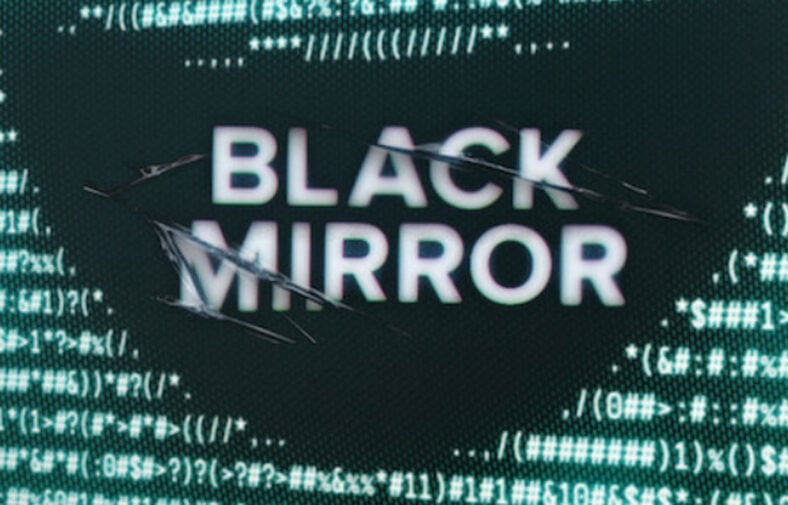 Black Mirror logo image