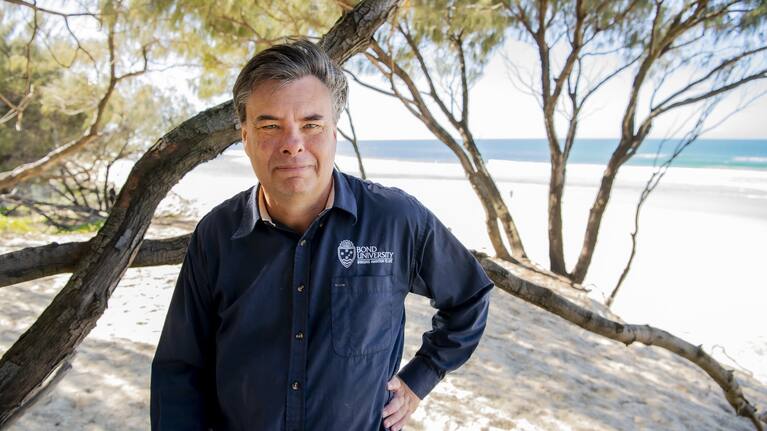 Bond University shark expert Daryl McPhee.