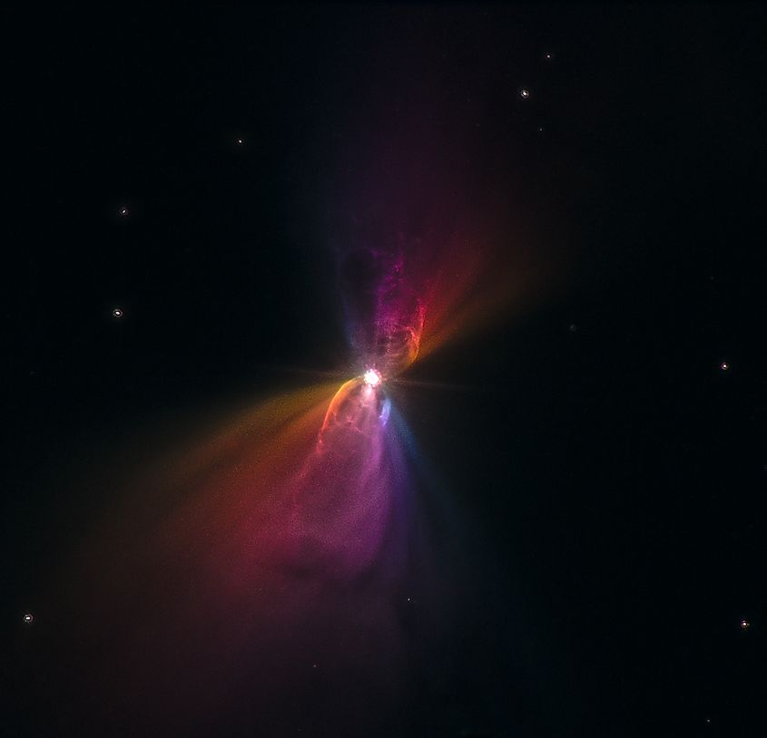 Boomerang Nebula (Kevin M. Gill, CC BY 2.0 <https://creativecommons.org/licenses/by/2.0>, via Wikimedia Commons)