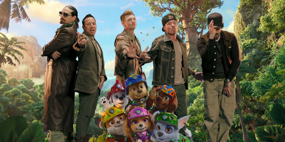 'Bottle Up' Lyrics: Backstreet Boys Release New Single for 'PAW Patrol: The Dino Movie' - Listen Now! - Just Jared - Celebrity News and Gossip