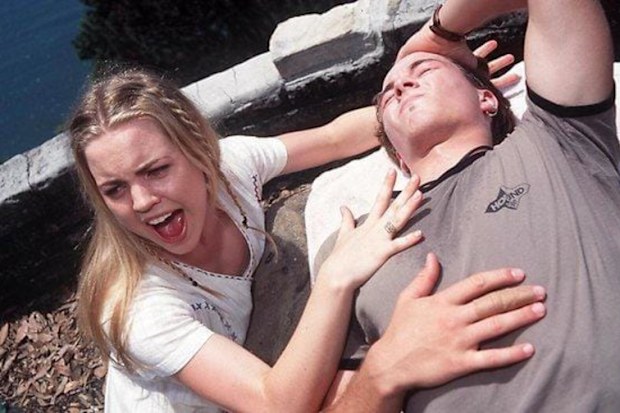 Melissa George and Dieter Brummer