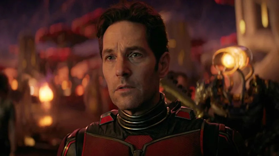 Paul Rudd as Scott Lang in Ant-Man and the Wasp: Quantumania.