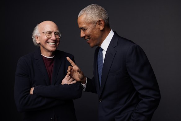 Larry David and former President Barack Obama feature in this new HBO Max series.