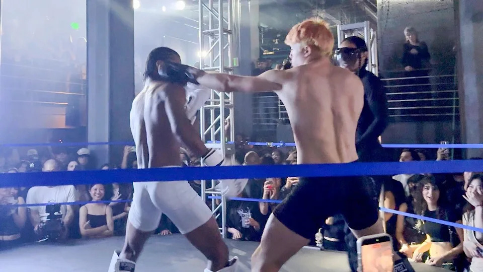 Knox Jolie-Pitt during Muay Thai fight on June 5, 2026Credit: GuessWhoISaw / BACKGRID