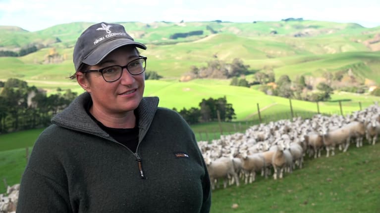Central Hawke's Bay farmer Angie Malcolm.