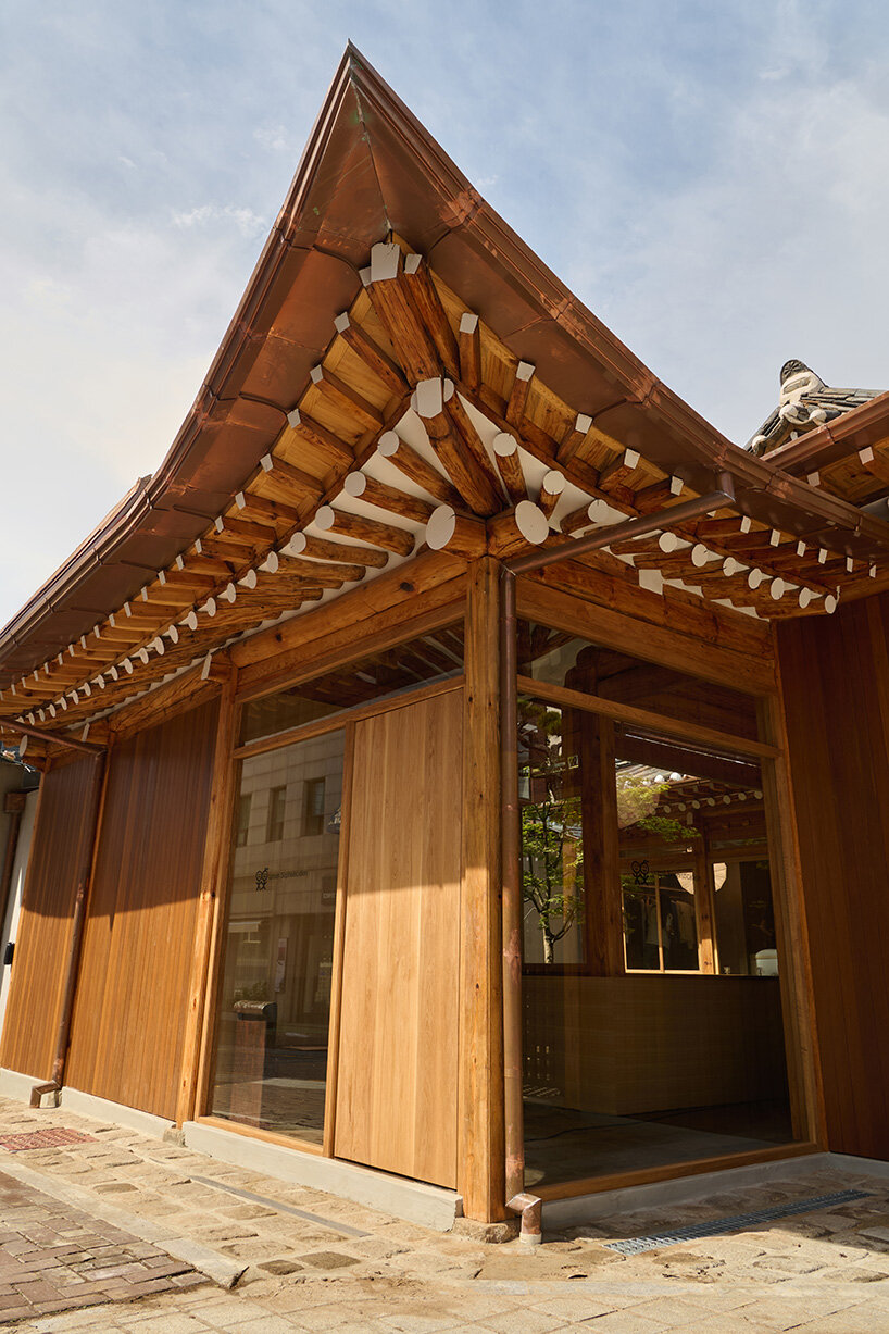 inside a century-old hanok, urban sophistication seoul flagship is organized like a home - 3
