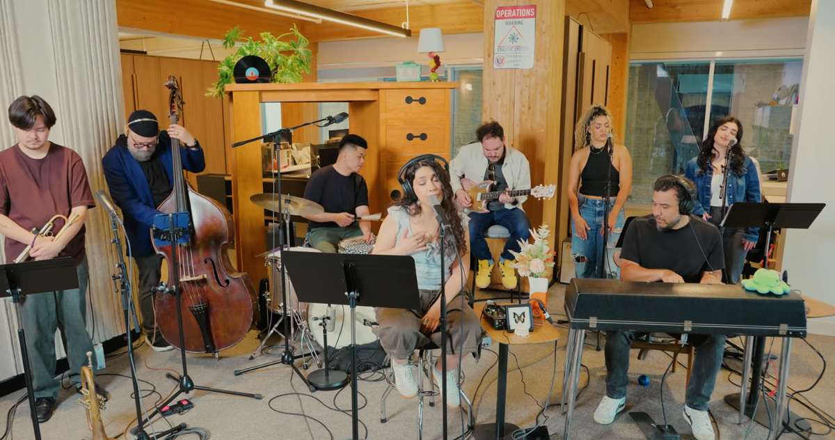 Alessia Cara Builds NPR Tiny Desk Parody ‘Giant Desk’