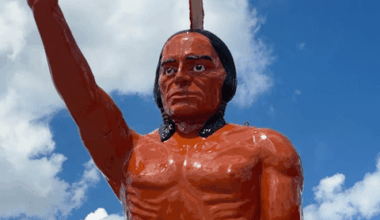 Iconic Chief Statue Restored in Carrington