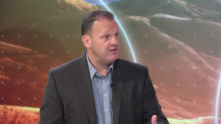 ESNZ principal forecasting scientist Chris Brandolino on Breakfast in April.
