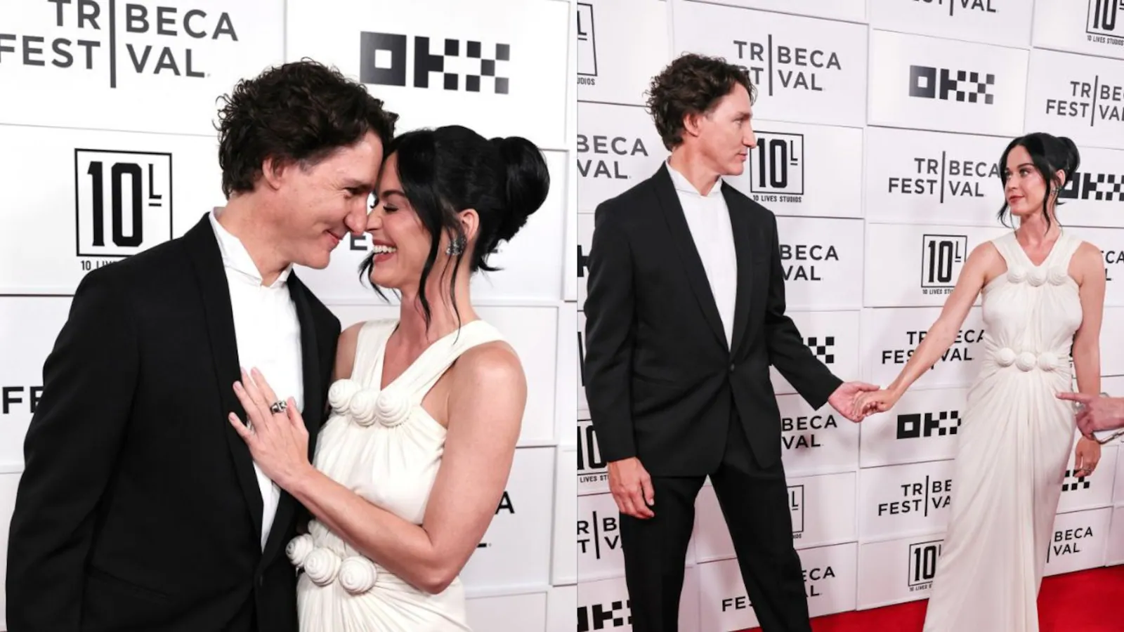 Katy Perry And Justin Trudeau Go Red Carpet Official At New York's Tribeca Festival