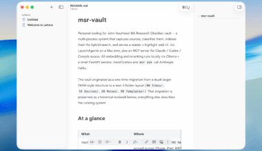The Bear Team Releases Public Beta of Lettera, a New Mac Markdown Editor