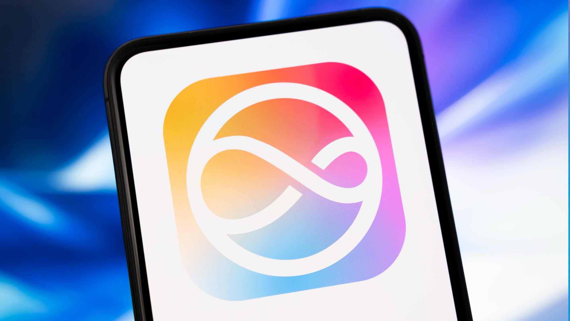 Siri logo on phone
